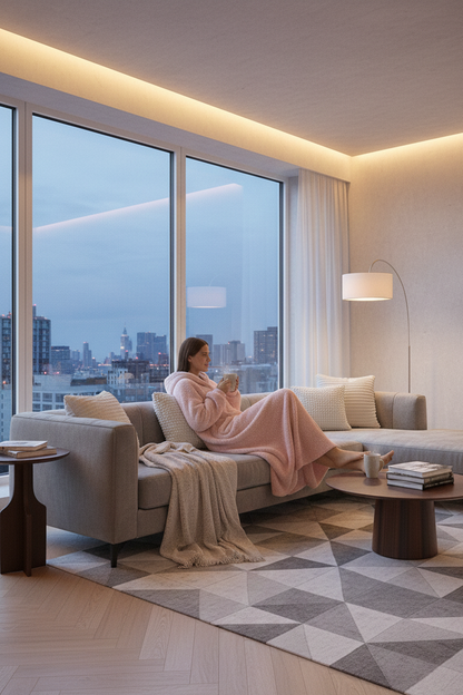 Fluffea hoodie blanket